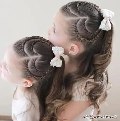 女生的公主头的编发教程,快点给家里的小公主收藏起来
