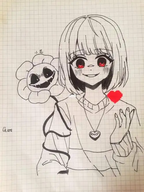 frisk  #chara  #传说之下