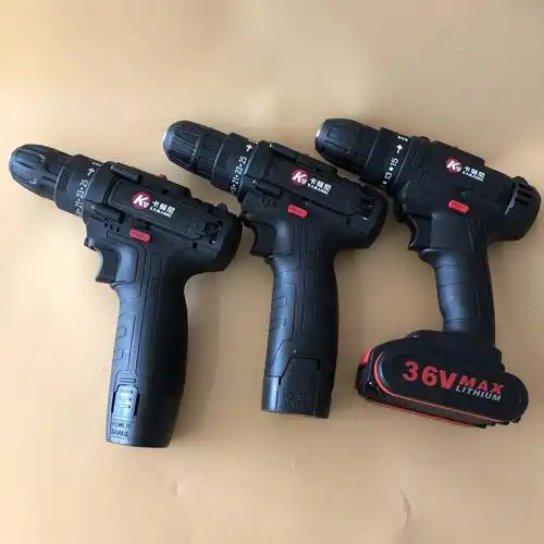 天虎48v充电手电钻家用锂电钻枪式手钻微电动螺丝刀电起子