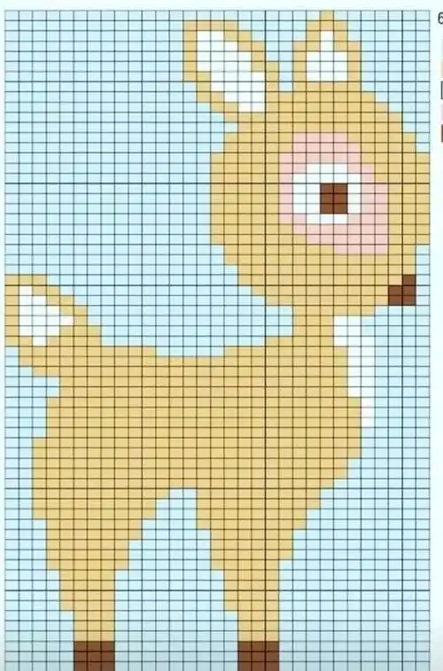 非常可爱的小鹿图案儿童毛衣,快给小朋友织一件吧