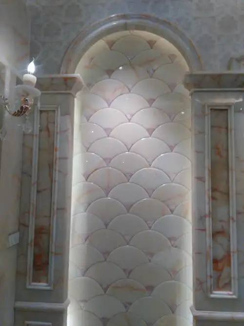 天然玉石背景墙