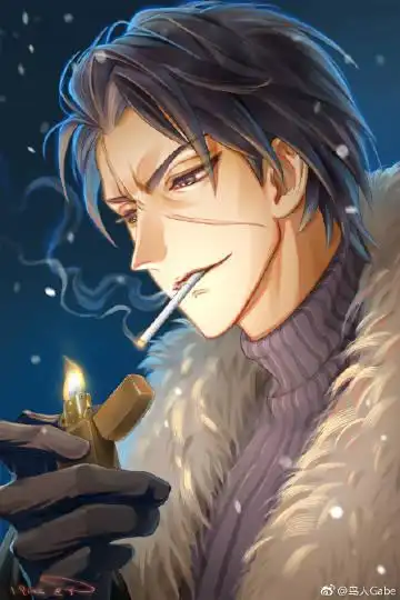 点烟那一刻的诱惑,在我心里只属于这样的熟男