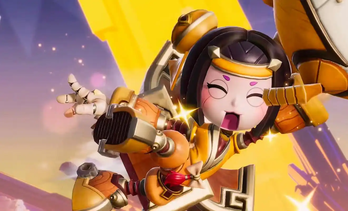 王者星之破晓英雄介绍(十六),机关造物-鲁班7号,造型非常可爱