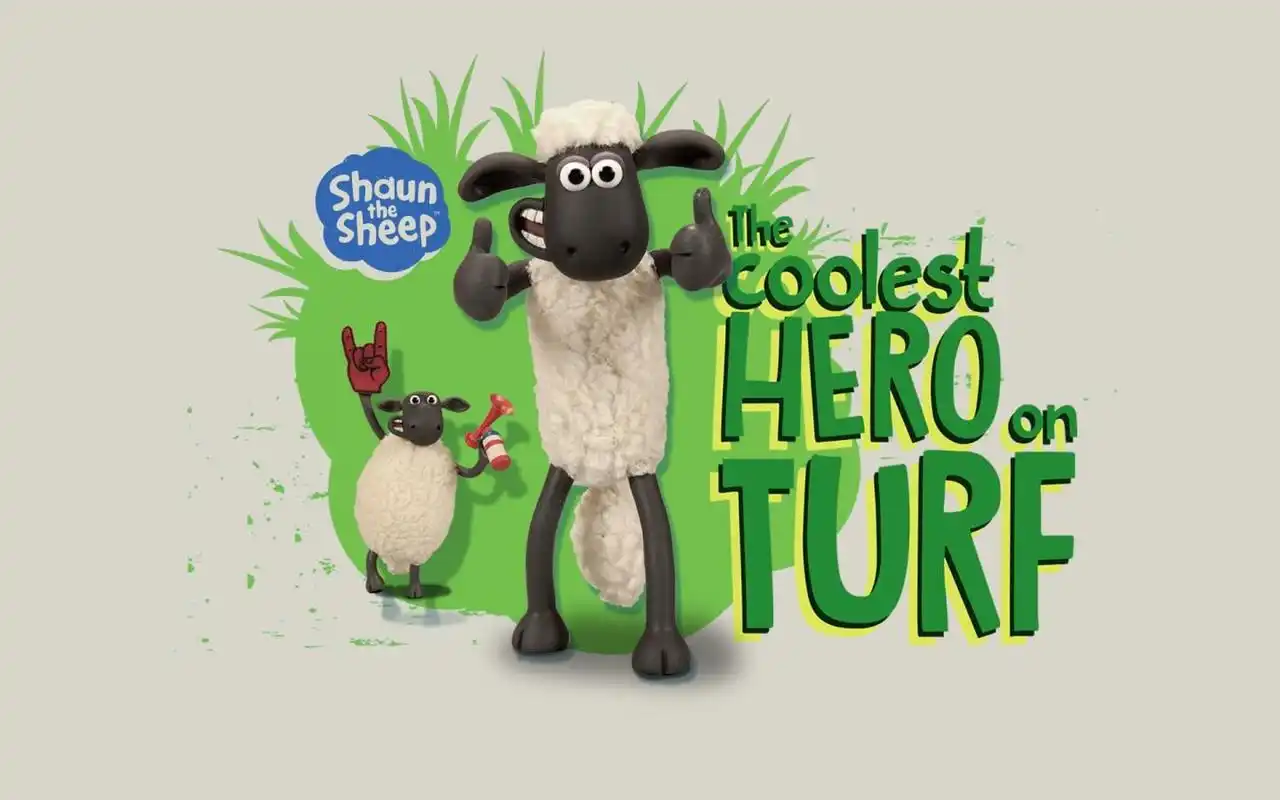 小羊肖恩可爱绵羊动漫壁纸高清大图预览1440x900_卡通动漫下载_美桌网