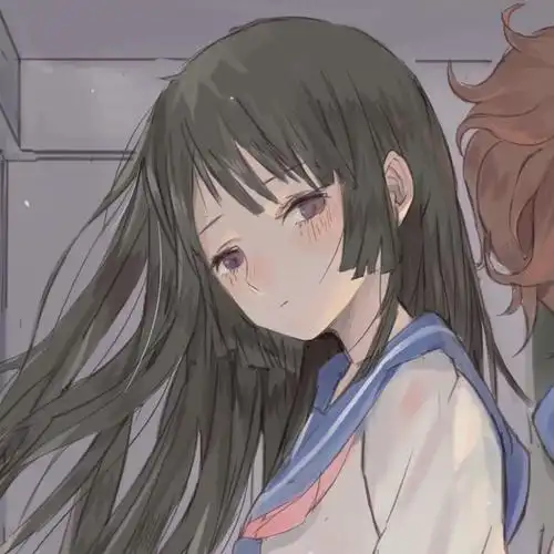 二次元闺蜜头像动漫拥有同样的爱好可爱点