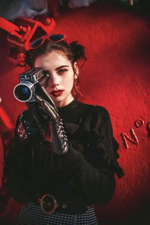 时尚艺术人像,光影色彩摄影图片参考素材,欧美摄影大师laureen burton