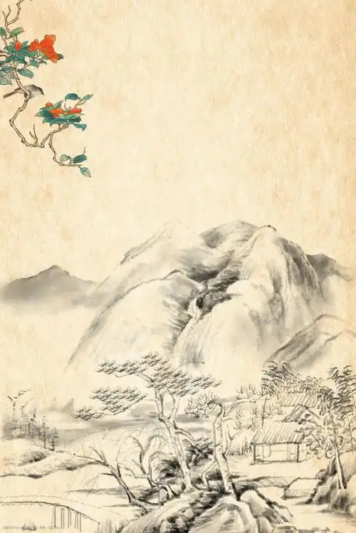 复古风黄色海报banner背景