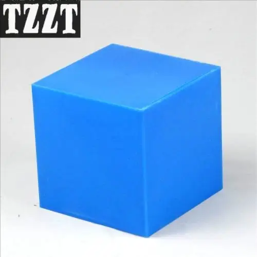 分米立方块模型/分米立方体模型边长10cm正方体小学数学教学仪器