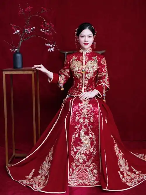 新款秀禾服美到极致