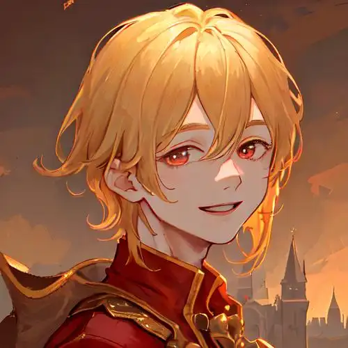 阳光帅气的男生头像二次元