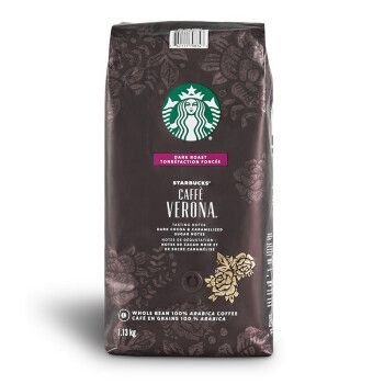 顺丰星巴克咖啡豆starbucks阿拉比卡verona佛罗娜咖啡豆1130g新鲜日期