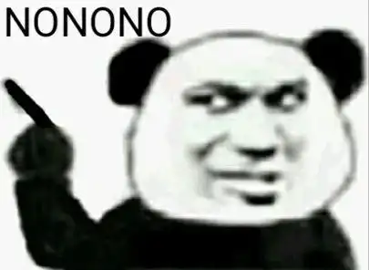 nonono(熊猫头摇手指表情包)_nonono_头摇_熊猫_手指表情