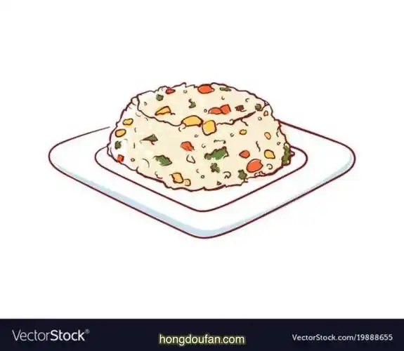 超级美味蛋炒饭要如何画蛋炒饭简笔画大全