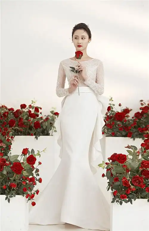 韩式婚纱照  这组客人拍的简约韩系婚纱照怎么样?