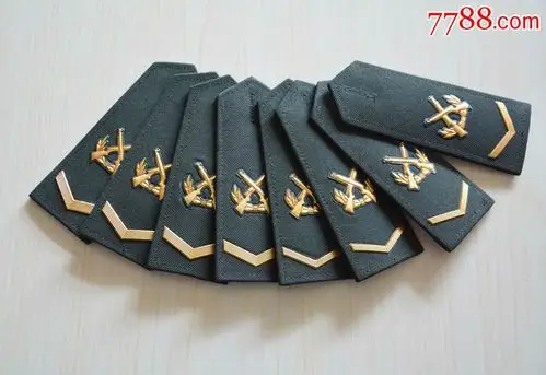 正品陆一期二期硬肩章4付(4号)瑕疵品