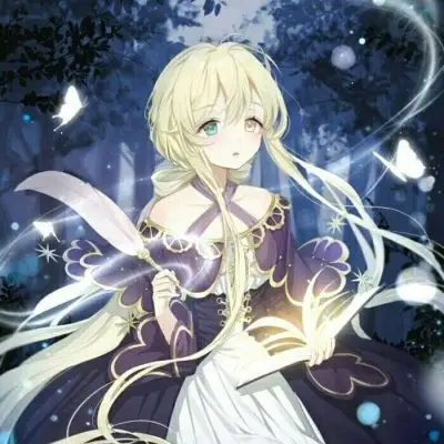 苏柒:异瞳少女动漫人物头像,请注意查收