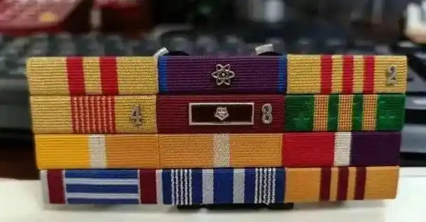 军人勋表 这样佩戴!