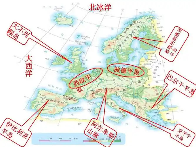 新人教版七年级地理下册第八章第二节欧洲西部第二