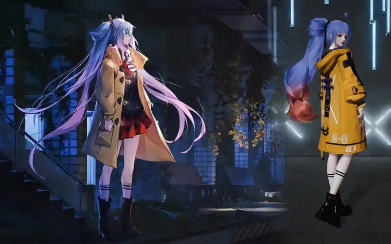 【以闪】王者荣耀孙尚香时之恋人皮肤仿搭配染色