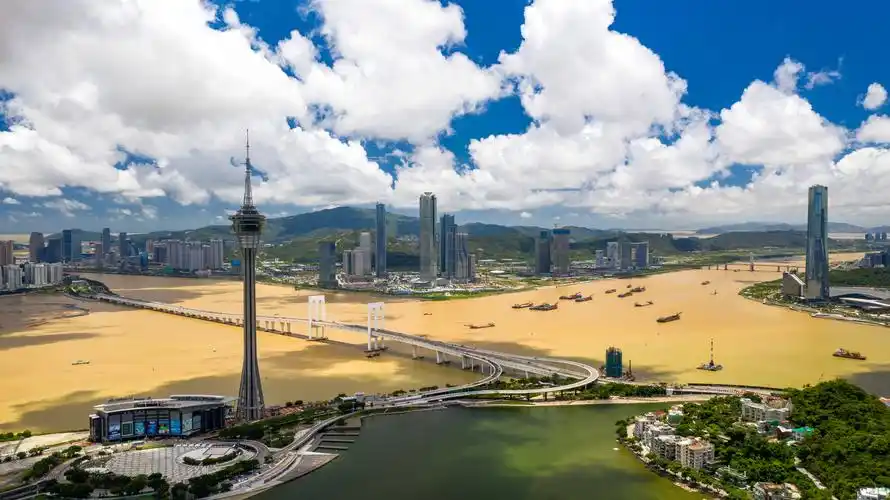 天空之眼瞰澳门