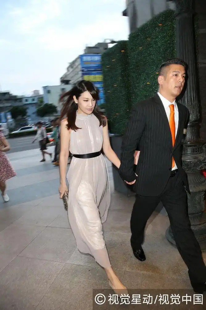 孙志浩,林若亚手牵手出席华心宴