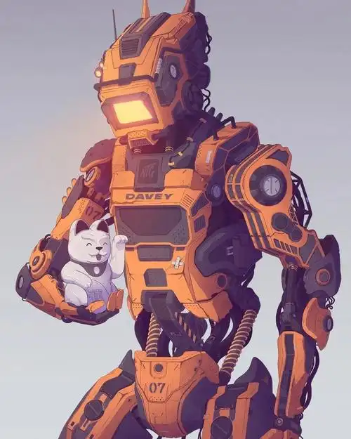 赛博朋克风插画