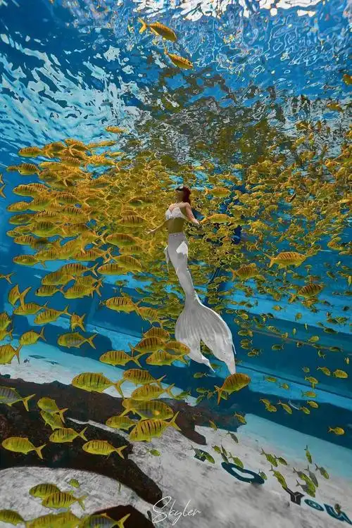 传说中人鱼的尾巴集万千色彩精华丨ta们要惊艳你一下