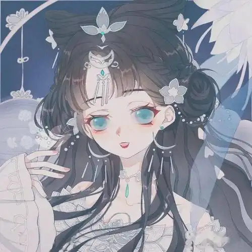 古风动漫女生头像玉容寂寞泪阑干梨花一枝春带雨