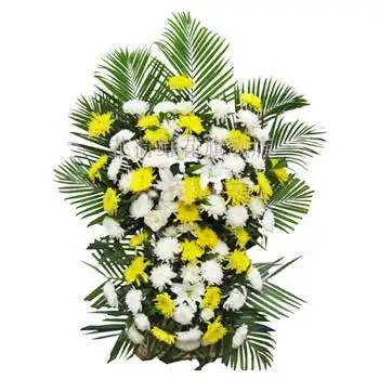 哀悼丧事悼念白事祭奠鲜花花篮花圈苏州同城速递清明节