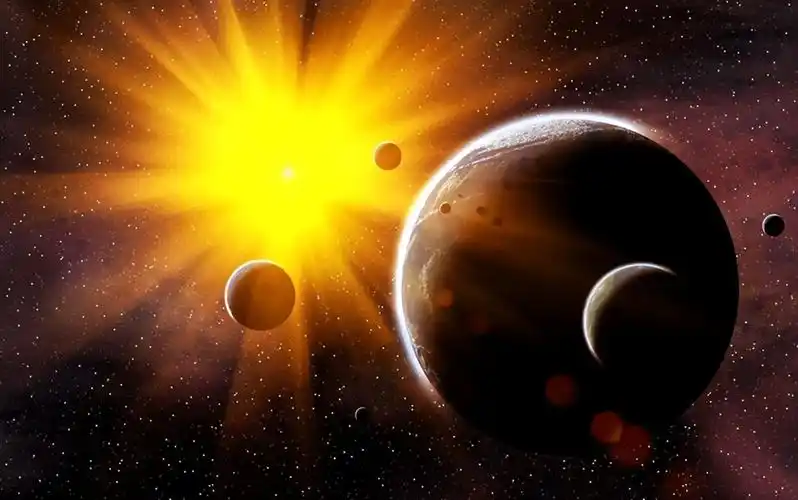 太阳的表面温度(太阳表面5500度,地球都被晒热了,为何太空却冷得接近