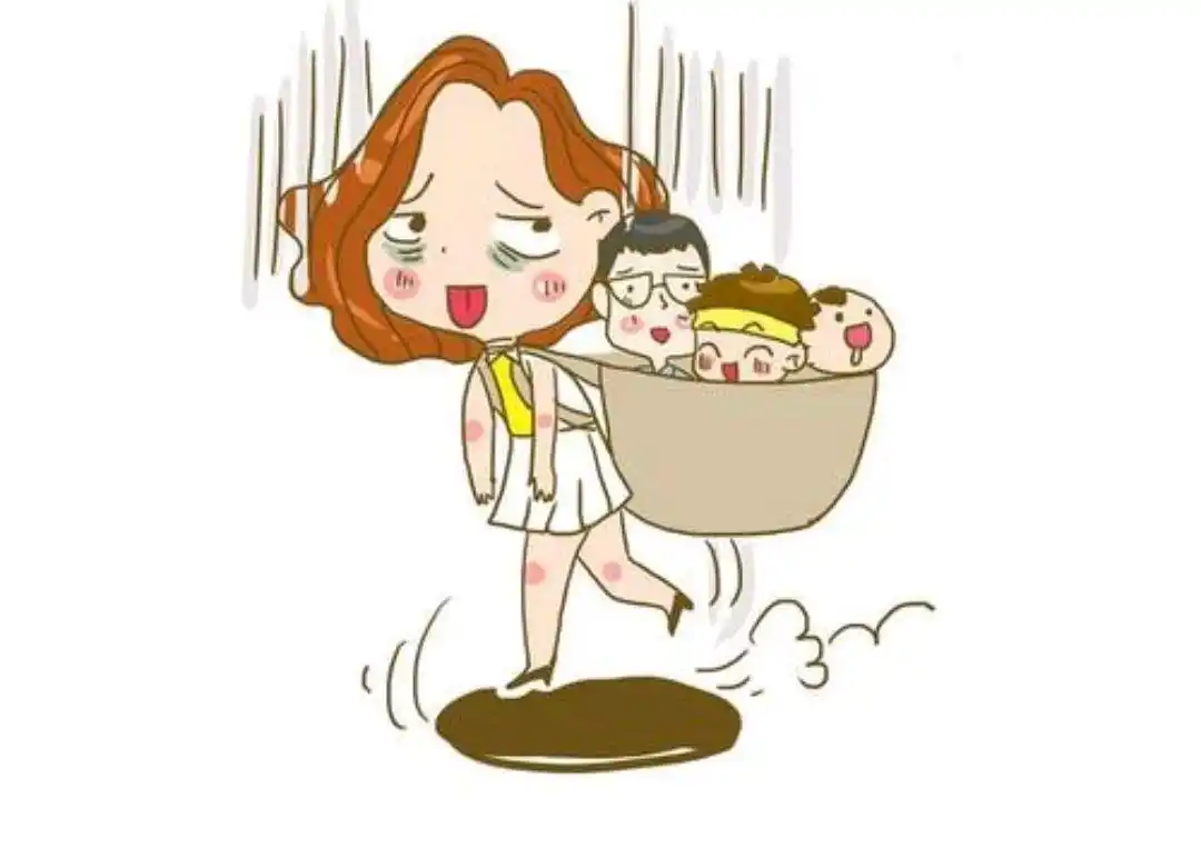 开学了,一个人带两个孩子的宝妈好难啊