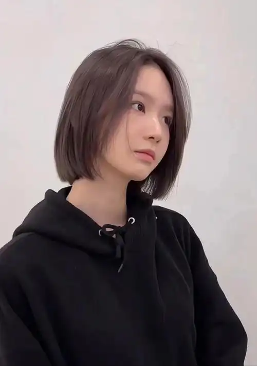 可以扎起来的短发