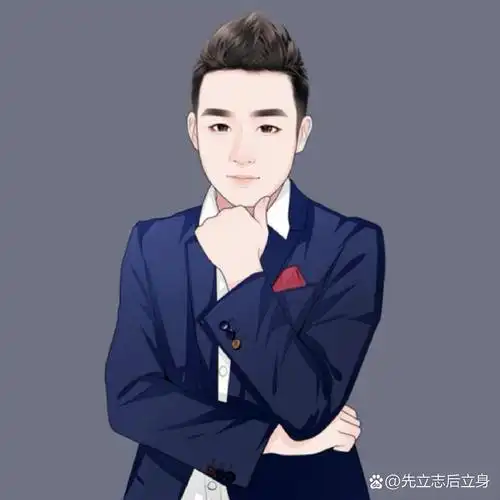 帅哥职场成功人士卡通头像素材 免费领取帅哥职场成功人士卡通头像