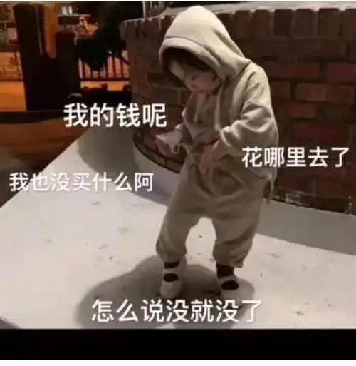 就是最真实的写照困,穷,累还得了双十一后遗症钱包也同样空空如也购物