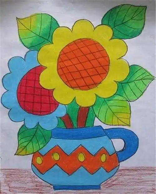 儿童画画大全简单漂亮/图画大全/手画大白图片大全简单漂亮的儿童绘画