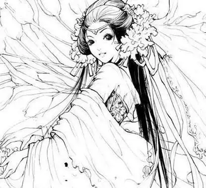 好看古风简单人物简笔画