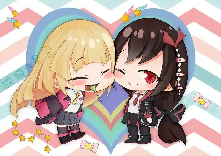 魂器学院同人q版|插画|插画习作|破晓晨星 - 原创作品 - 站酷 (zcool)