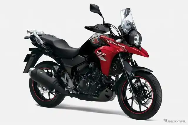铃木 v-strom 250 符合废气法规并改变涂装