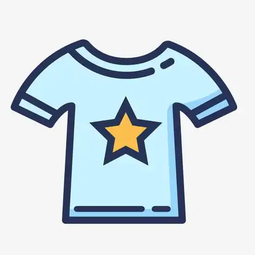 蓝色衬衫卡通图标免抠素材免费下载_觅元素51yuansu.com