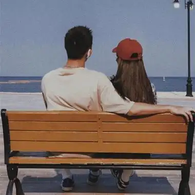 氛围感ins风绝美真人情头 高颜值超甜的情侣头像_情侣头像_美头网