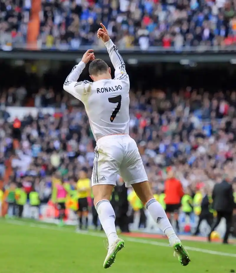 c罗铁粉 #爱足球的男孩 #c罗庆祝动作展示 cr7 - 抖音