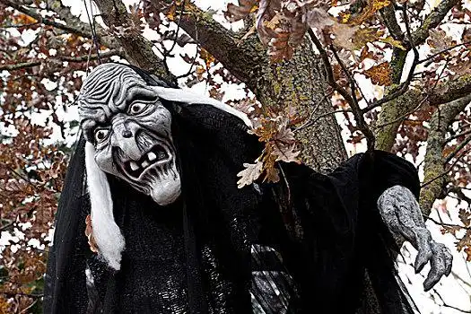 巫婆,悬挂,悚然