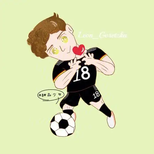 绘热爱78q版德国队之三