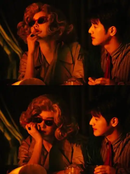 重庆森林高级冷暖色调与金城武的美貌