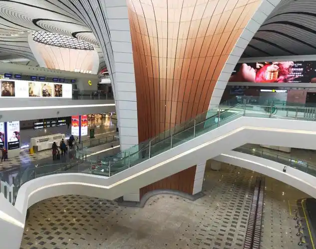 北京大兴国际机场内景(手机拍)