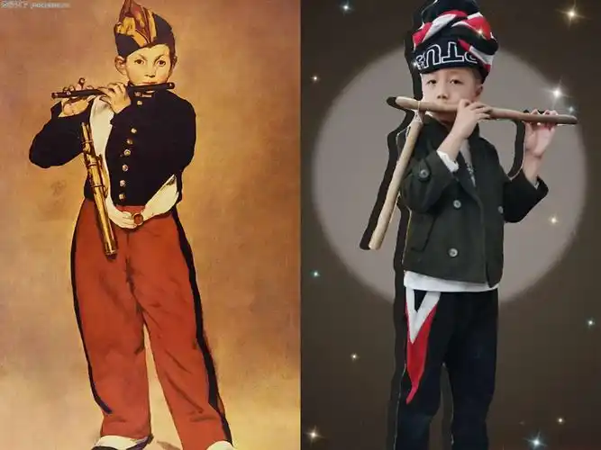 「大桥中心小学」名画模仿秀表彰