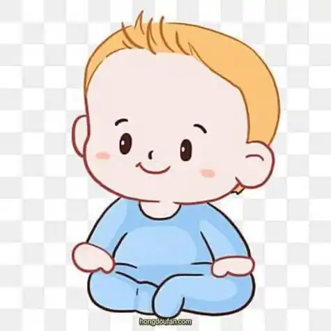 弟弟卡通简笔画