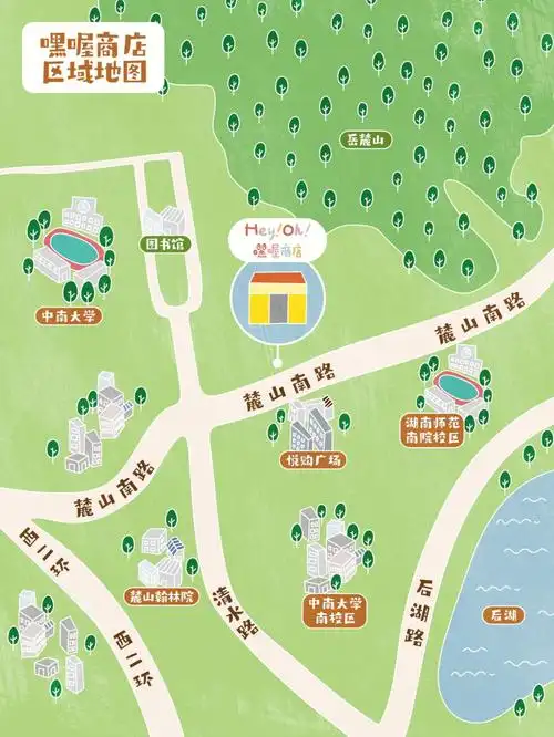 来玩呀78不要迷路嗷手绘了地图给姐妹们