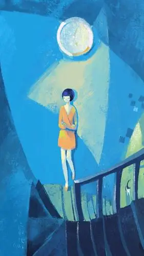 手绘插画唯美高清手机壁纸