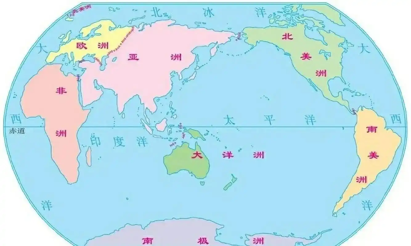 世界地理高清地图 1.